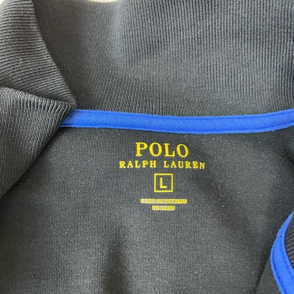 Polo Ralph Lauren Black and White Zip-Up Jacket - Picture 7 of 11